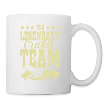 Legendary Cricket Team - Tasse - Weiß - Rechts