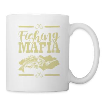 Fishing Mafia - Tasse - Weiß - Rechts
