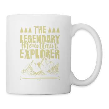 mountain explorer - Tasse - Weiß - Rechts