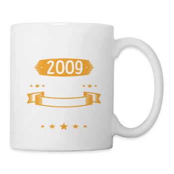 July 2009 14 years that I am awesome gift - Mug - white - Right
