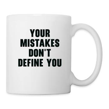 Erreur Sagesse Citations Positivité Vie Citations - Mug blanc - blanc - Droite