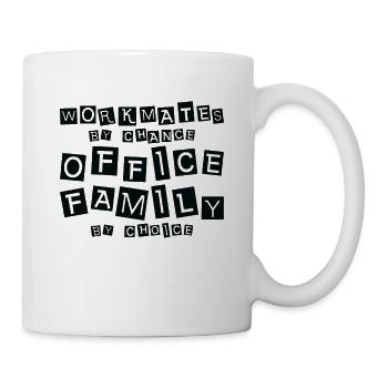 Arbeitskollege Büro Familie Freunde - Tasse - Weiß - Rechts