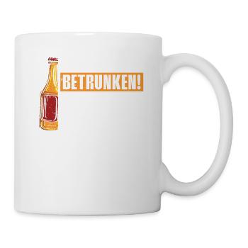 Ich Bin Nicht Betrunken! Ich Bin Von Natur Aus - Tasse - Weiß - Rechts