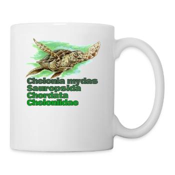 GREEN SEA TURTLE - Mug - white - Right