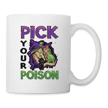 Choose your poison, Halloween, snake - Mug - white - Right