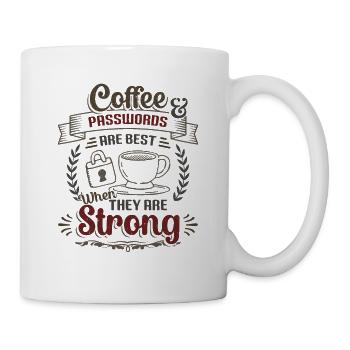 Coffee, password - Mug - white - Right