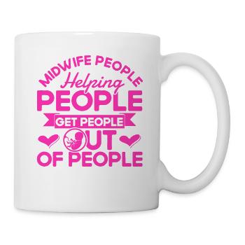 Doula Obstétricien Cadeau - Mug blanc - blanc - Droite