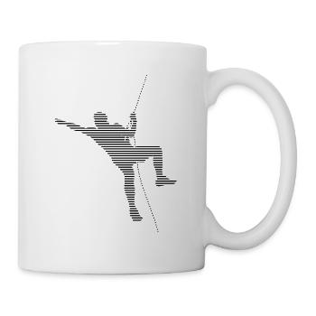 Grimper - Mug blanc - blanc - Droite