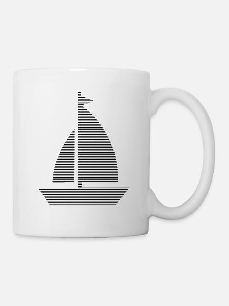 Segeln - Tasse - Weiß