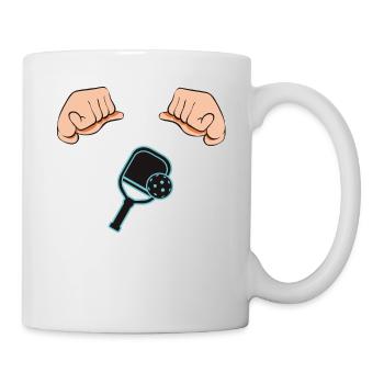 Meilleure fille de pickleball de tous les temps - Mug blanc - blanc - Droite