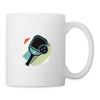 Juste une maman qui aime le pickleball - Mug blanc - blanc - Droite