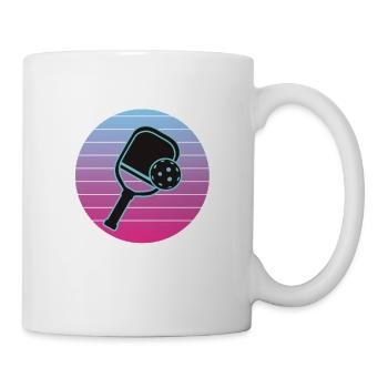 Désolé, je ne peux pas Pickleball Bye - Mug blanc - blanc - Droite