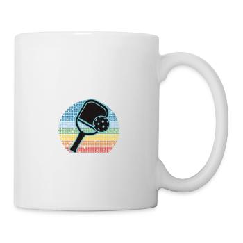 Un père de pickleball que vous ne comprendriez pas - Mug blanc - blanc - Droite