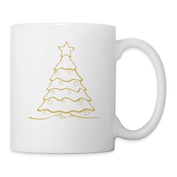 Joyeux Noël Drôle de Chemise de Noël - Mug blanc - blanc - Droite