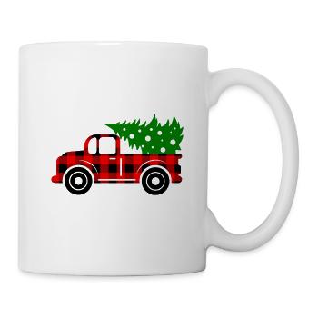 Joyeux Noël Drôle de Chemise de Noël - Mug blanc - blanc - Droite
