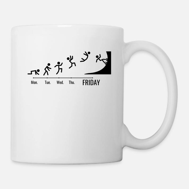 Inline-Skating Rollerskates Wochenende-Skater - Tasse - Weiß