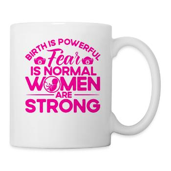 Sage-femme LD Travail Obstétricien Cadeau - Mug blanc - blanc - Droite