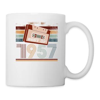 Best Of 1957 | Birthday Shirt | Birthday - Mug - white - Right