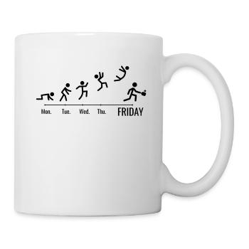 Pickleball Pickleball Balls Weekend Pickleball - Mug - white - Right