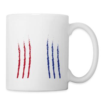Jet Plane July 4 | Fourth Of July Tee | 4th Of - Mug - white - Right