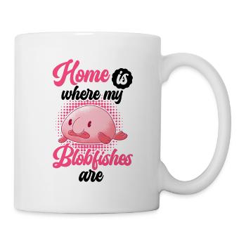 Home is where my blob fish is Blobfish - Mug - white - Right