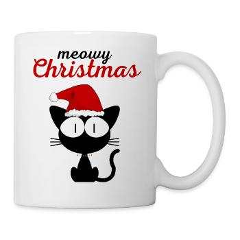 Meowy Christmas the perfect Christmas gift - Mug - white - Right
