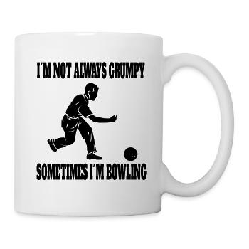 Bowling Kegel Bowler Bowling Gift Bowling Ball - Mug - white - Right