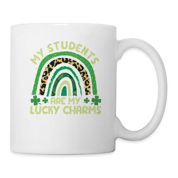 Mes élèves sont mes porte-bonheur professeurs St. - Mug blanc - blanc - Droite
