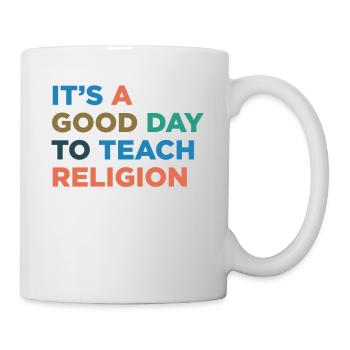Teaching religion teachers - Mug - white - Right