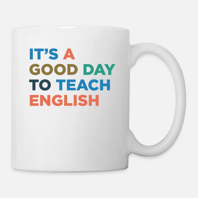 Englischlehrer Unterrichten - Tasse - Weiß