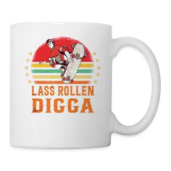 Skateboarder Skateboarding Skaten Skater - Tasse - Weiß - Rechts