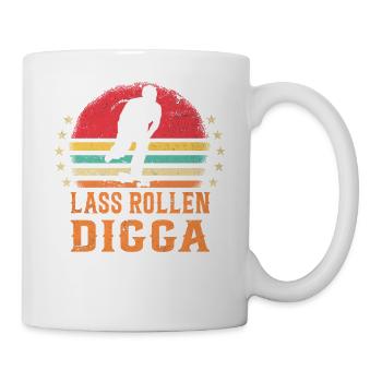 Skateboarder Skateboarding Skaten Skater - Tasse - Weiß - Rechts