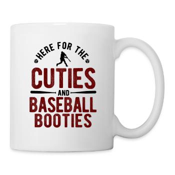 Baseball - Tasse - Weiß - Rechts