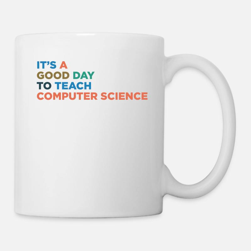 Lehrer Bei Informatik Beibringen - Tasse - Weiß