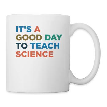 Teaching science teachers - Mug - white - Right