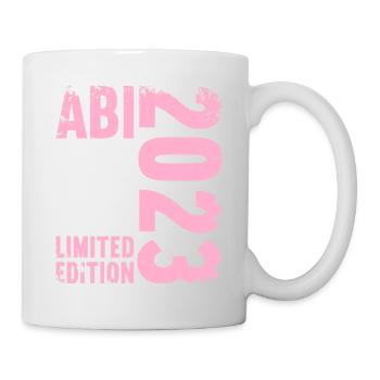 Abitur Gymnasium Damen und Herren Abi 2023 - Tasse - Weiß - Rechts