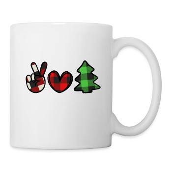 Joyeux Noël Drôle de Chemise de Noël - Mug blanc - blanc - Droite