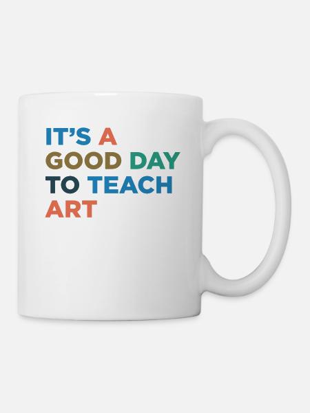 Enseigner les professeurs d’art - Mug blanc - blanc