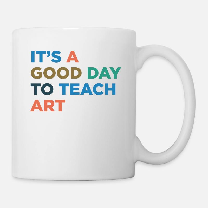 Kunstlehrer Unterrichten - Tasse - Weiß