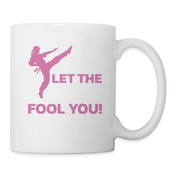 Ne laissez pas la queue de cheval vous tromper - Mug blanc - blanc - Droite