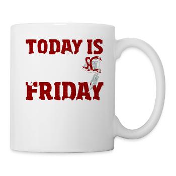Today is Ink Friday Tattooists again - Mug - white - Right