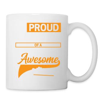 Proud Husband of a Freaking Awesome Wife Holiday - Mug - white - Right