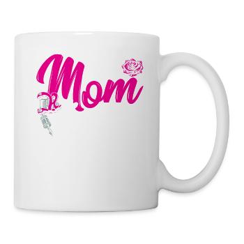 This Mom is Ink-redible Tattooists Pink - Mug - white - Right