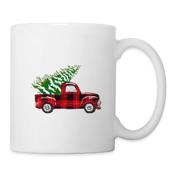 Joyeux Noël Drôle de Chemise de Noël - Mug blanc - blanc - Droite