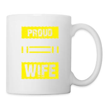 Proud Husband of a Freaking Awesome Wife Health - Mug - white - Right