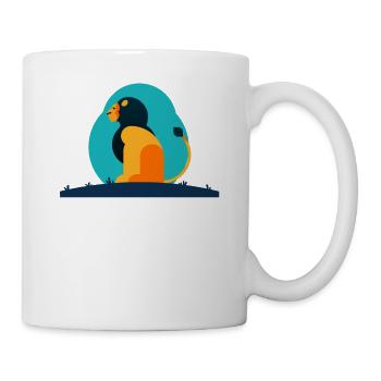 I'd Rather Be In Africa - Tasse - Weiß - Rechts
