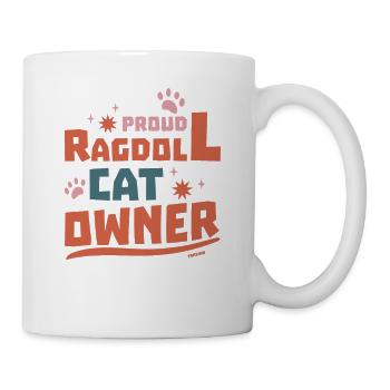 stolzer Ragdoll Katzenbesitzer - Tasse - Weiß - Rechts
