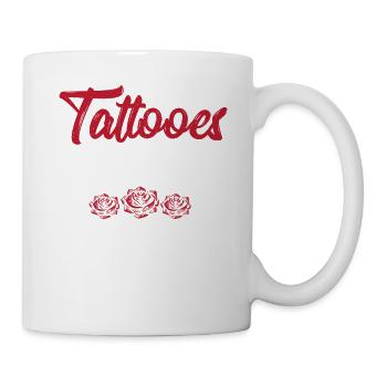 Tattoos Sind Erinnerungen Künstlerische - Tasse - Weiß - Rechts