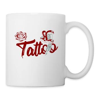 Nur Noch Ein Tattoo Versprochen Tattooists - Tasse - Weiß - Rechts