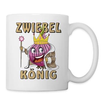 ZWIEBEL KÖNIG - Tasse - Weiß - Rechts